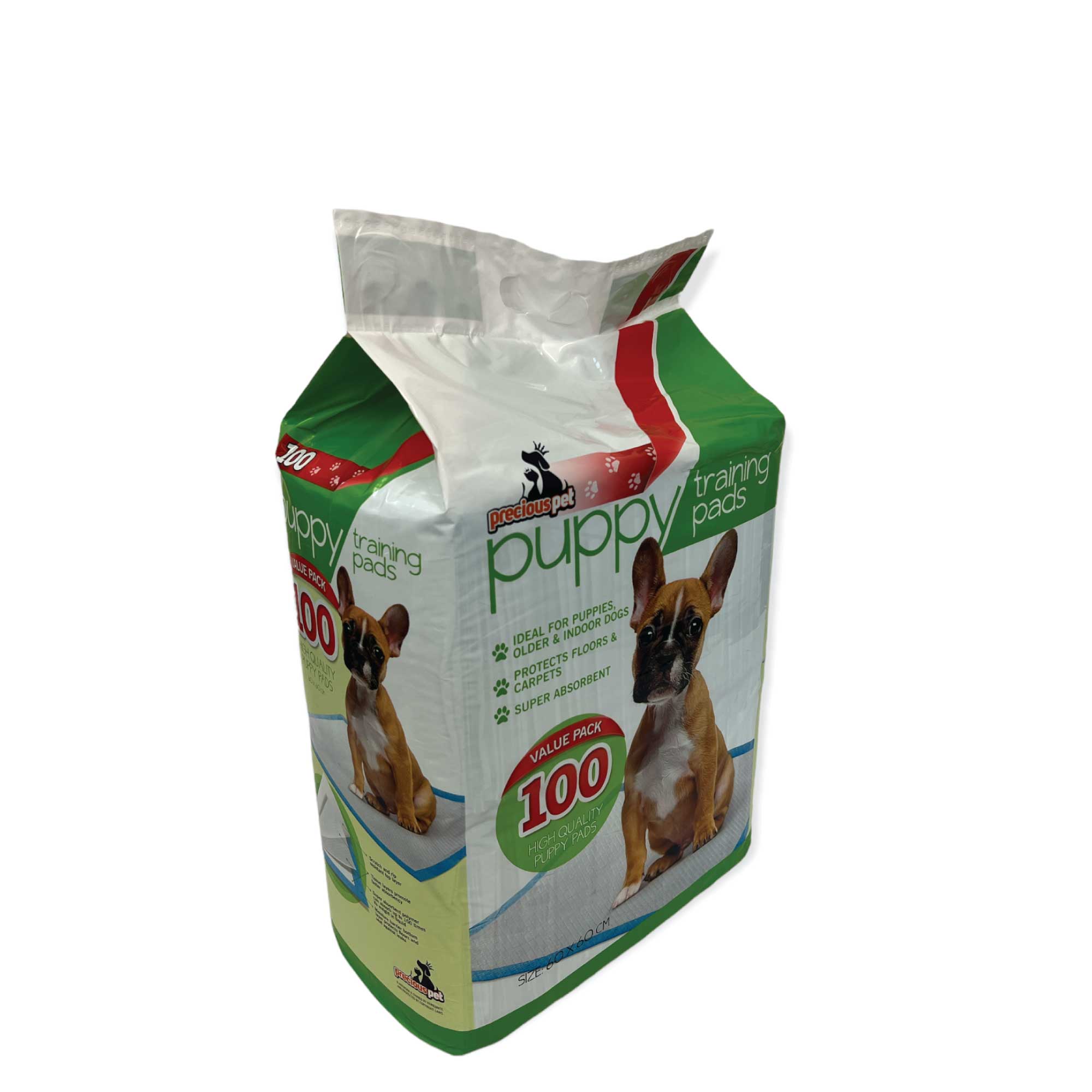 100 Pk Puppy Training Pads 60x60cm Dog Indoor Training Toilet Pee Absorbent Mat-1