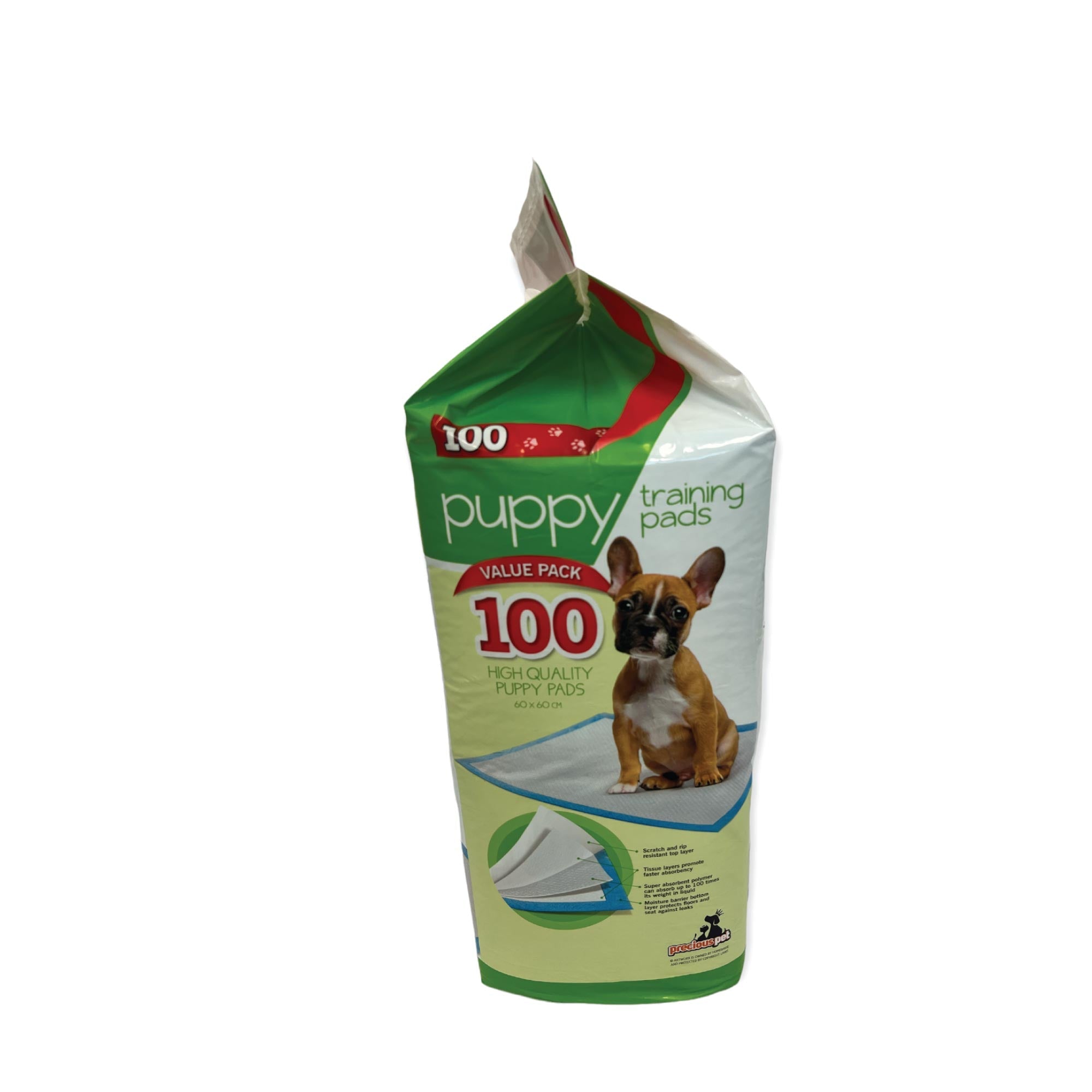 100 Pk Puppy Training Pads 60x60cm Dog Indoor Training Toilet Pee Absorbent Mat-2