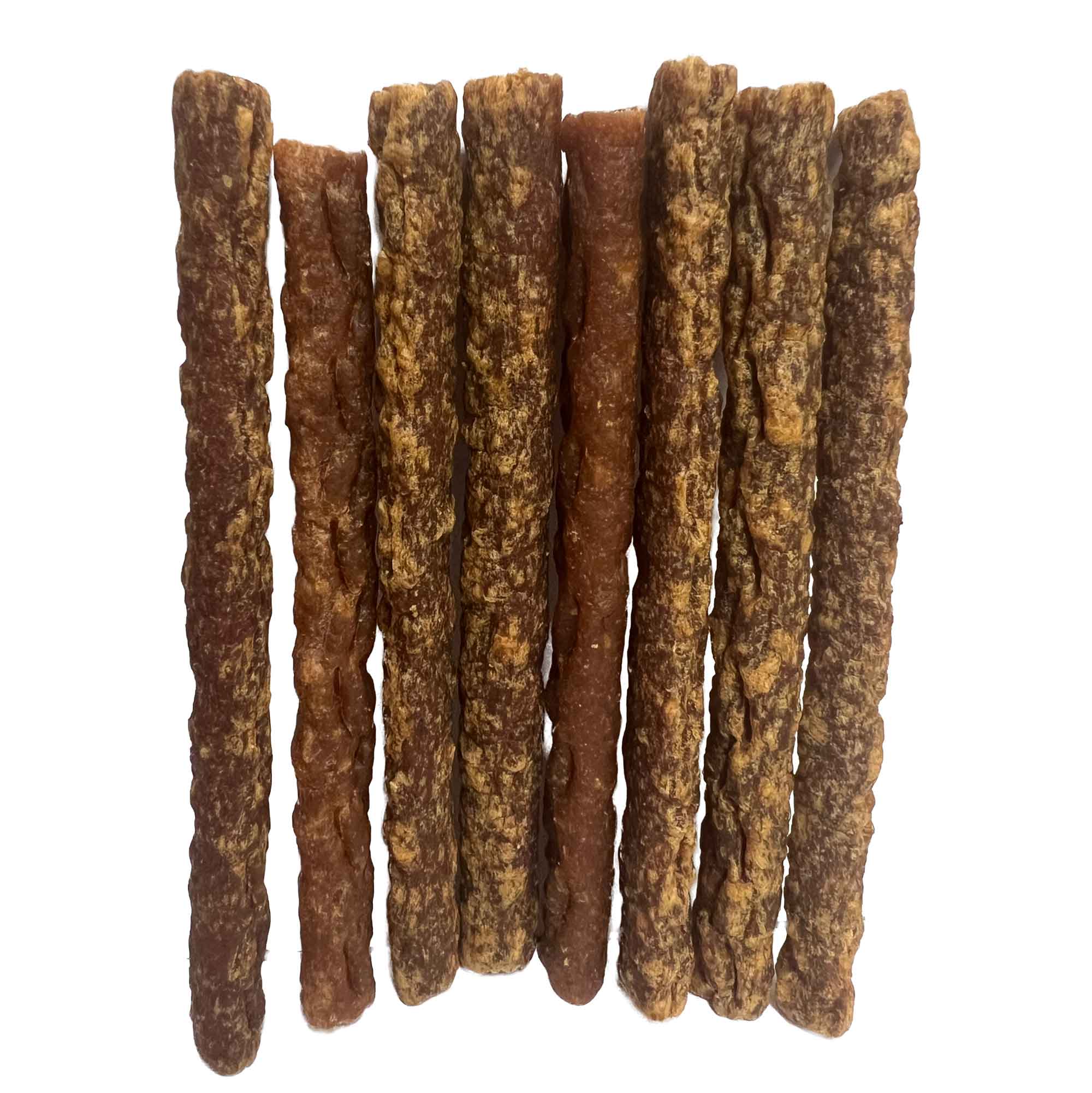 100g Dog Treat Chewy Kangaroo Sticks - Soft Dehydrated Australian Healthy Puppy Chew-3