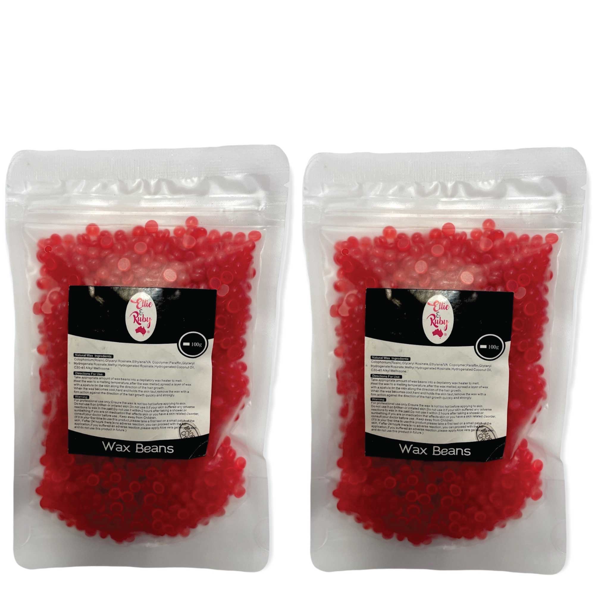 100g Packs Hard Wax Beans - Brazilian Waxing Beads Peel Off Depilatory Bikini-11