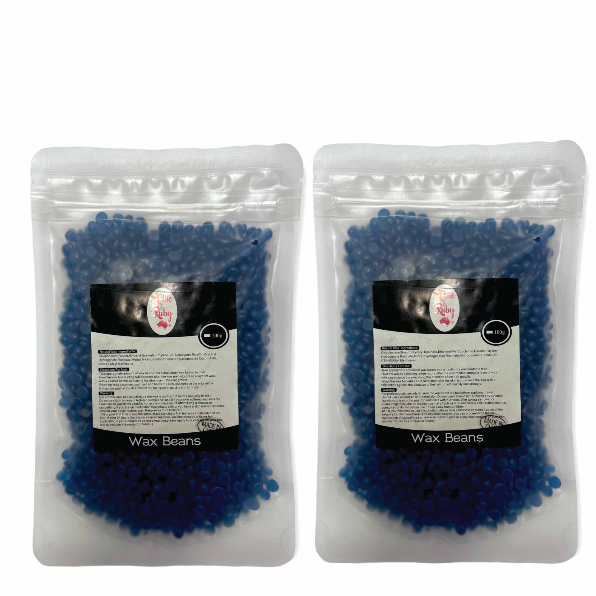 100g Packs Hard Wax Beans - Brazilian Waxing Beads Peel Off Depilatory Bikini-12