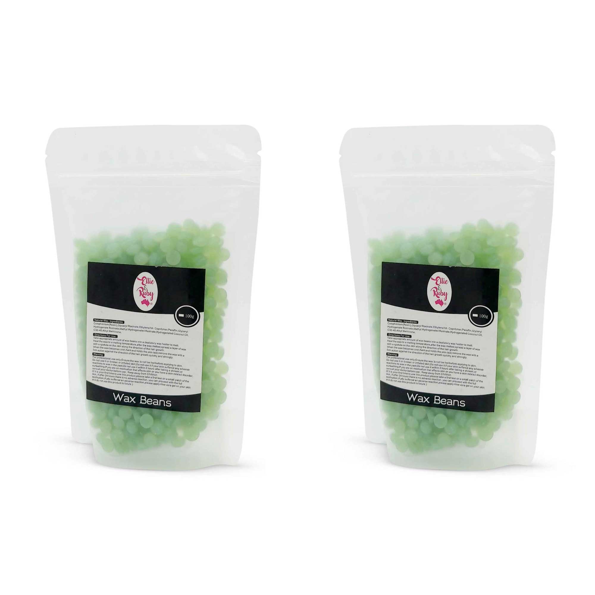 100g Packs Hard Wax Beans - Brazilian Waxing Beads Peel Off Depilatory Bikini-7
