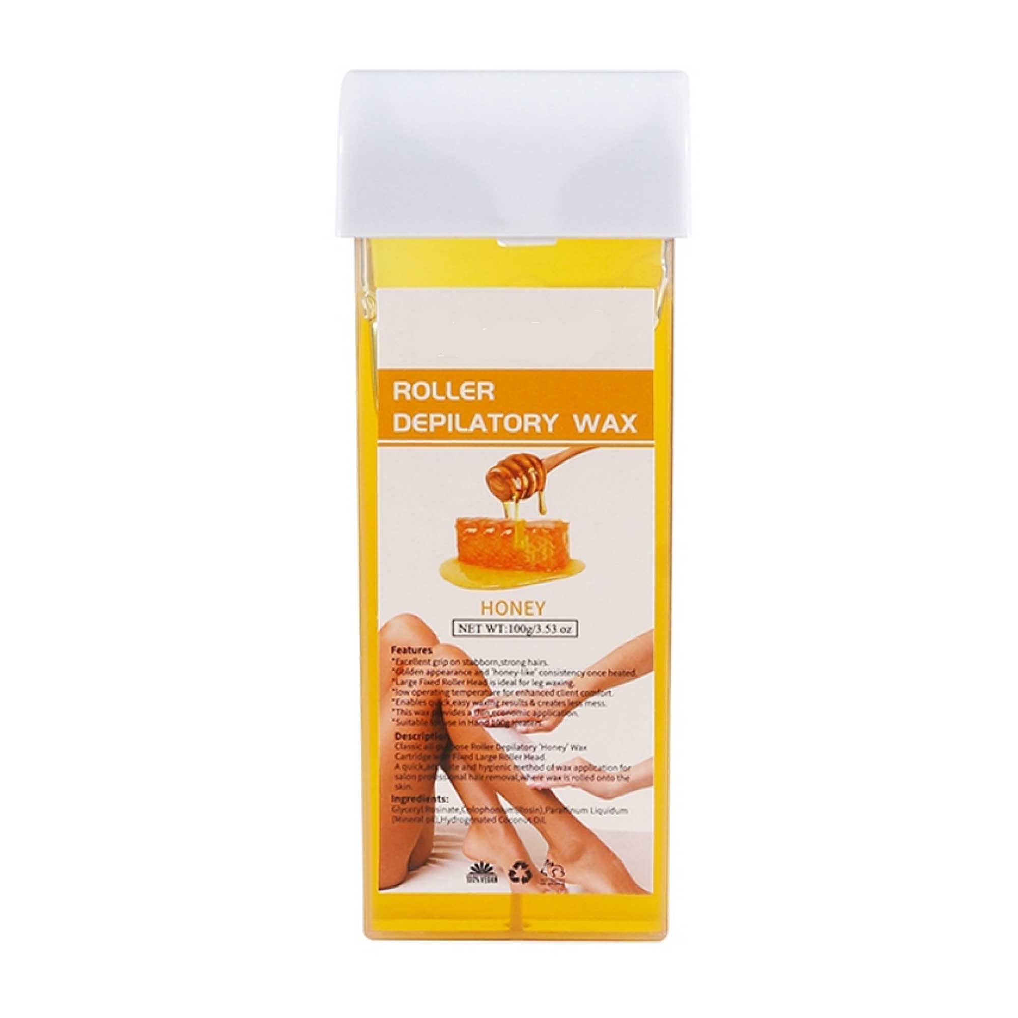 100g Wax Cartridge - Roll On Waxing Replacement for Depilatory Warmer Heater-3