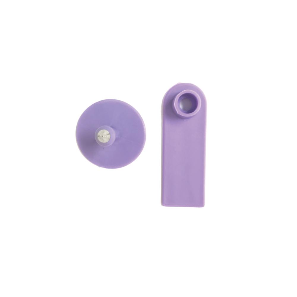100x Cattle Ear Tags 5x2cm Purple Cow Sheep Pig Small Animal Livestock Label Tag-2