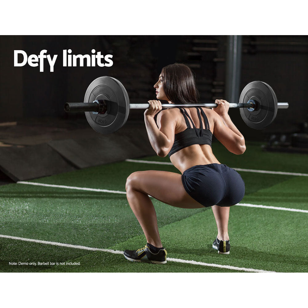 10KG Barbell Weight Plates Standard Home Gym Press Fitness Exercise 2pcs-6