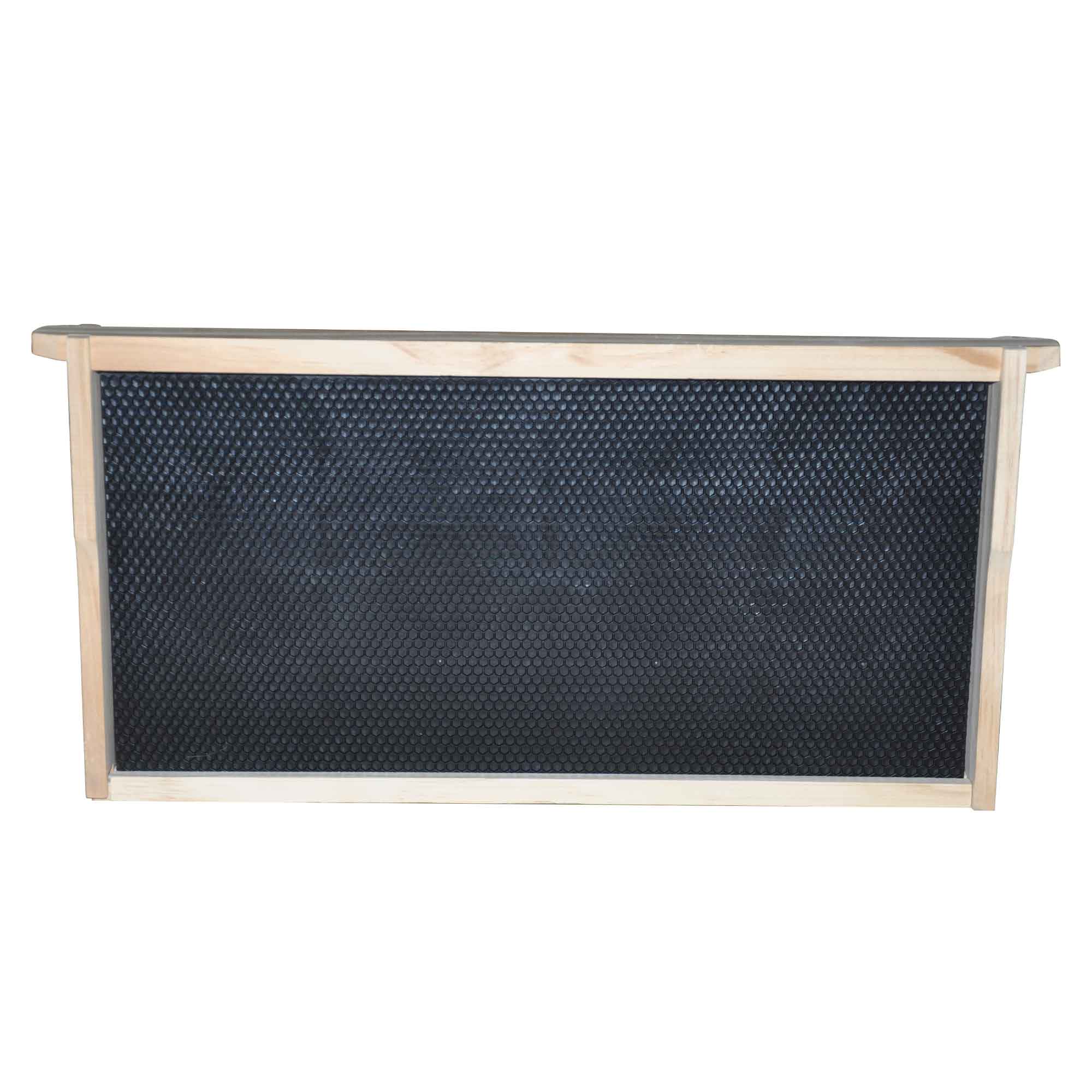 10x Wood Frames Plastic Foundations Unassembled Deep Hive Brood Frame Beekeeping-5