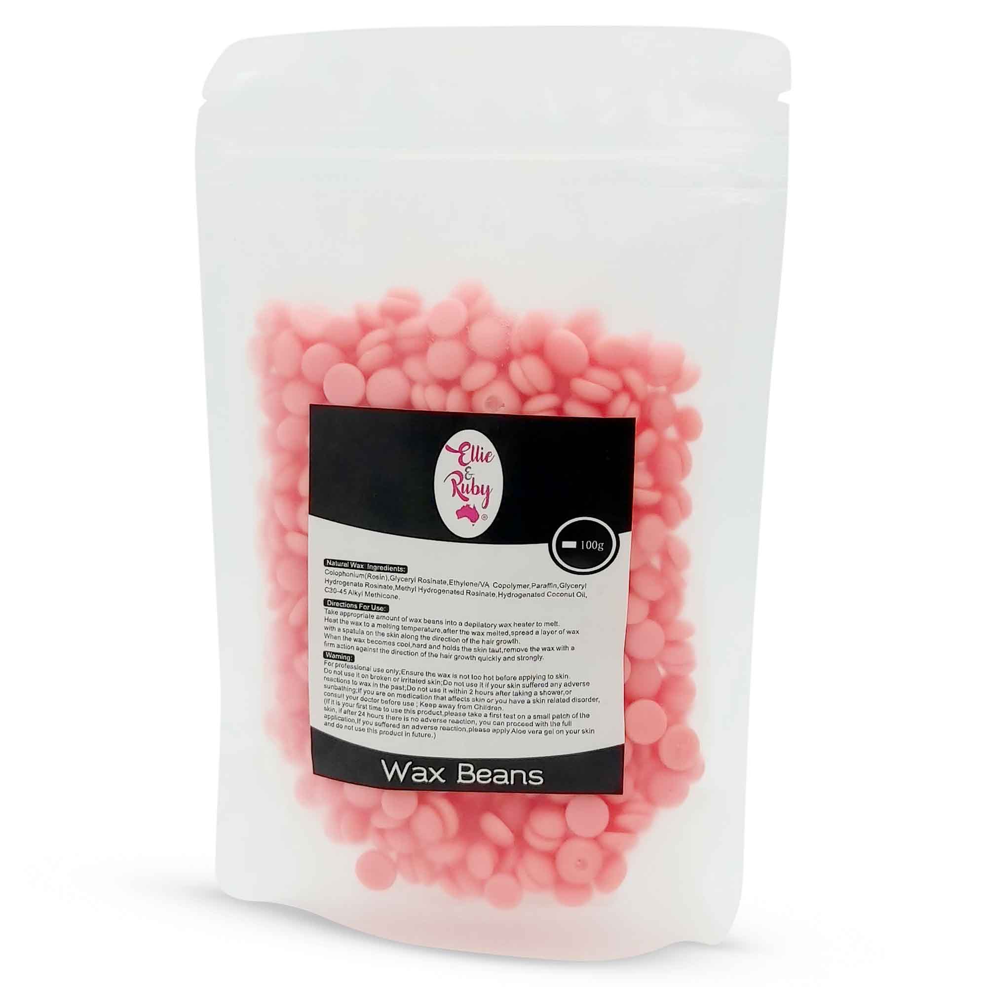 10x100g Hard Wax Beans - Brazilian Waxing Beads - Stripless Bikini Hair Removal-7