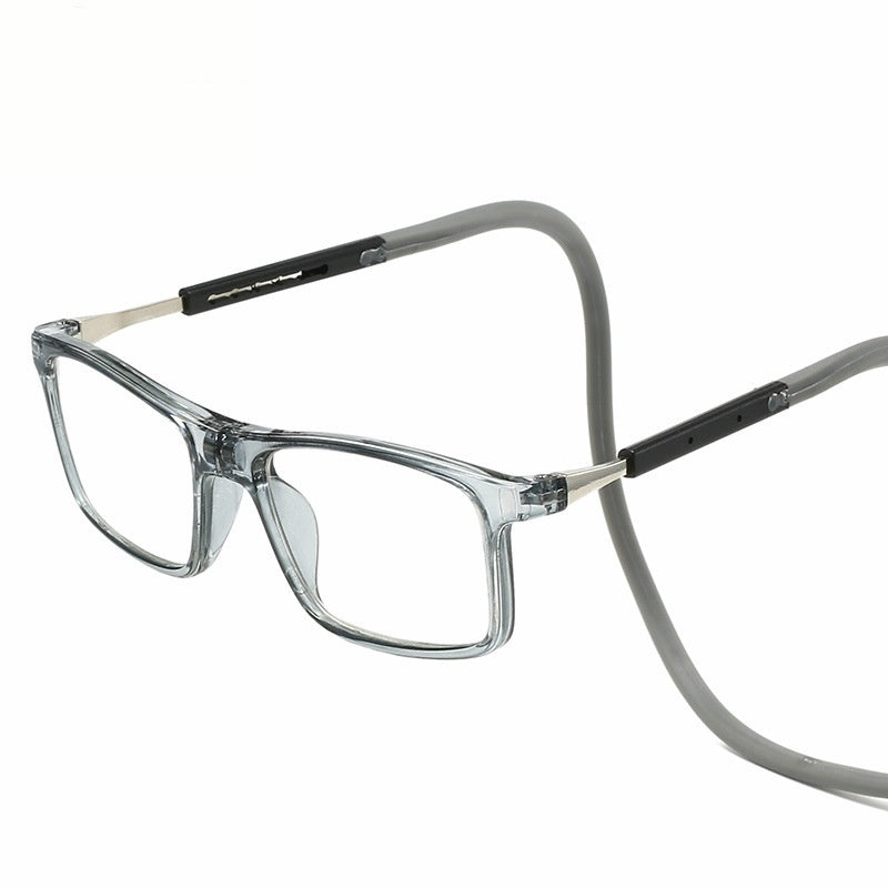 Men's And Women's Portable Halter Magnetic Reading Glasses