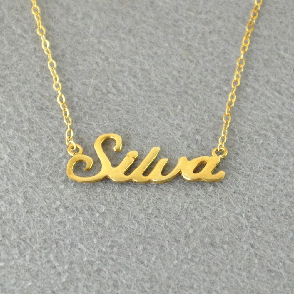 Stainless Steel Letter Pendant Clavicle Chain Exquisite Bracelet Chain Holiday Gift