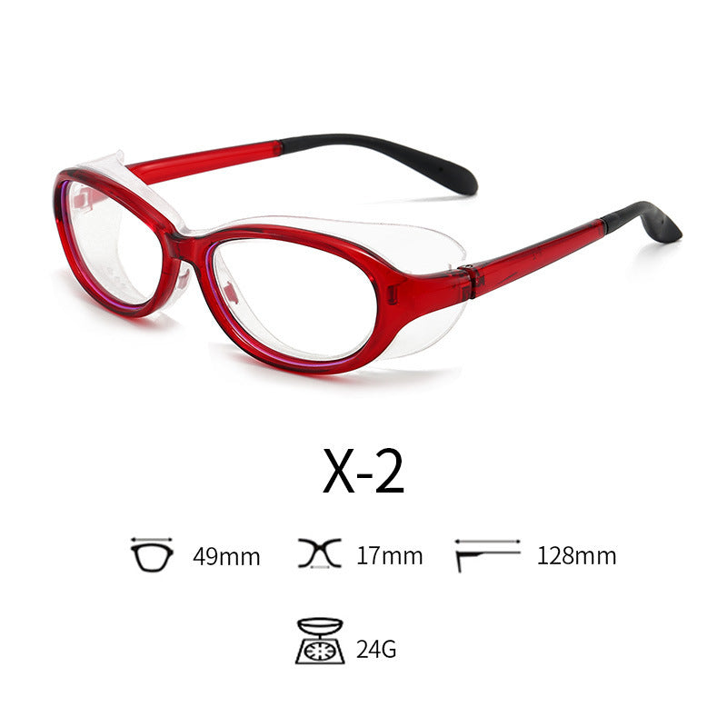 Anti-blue glasses, flat-light, dust-proof safety goggles