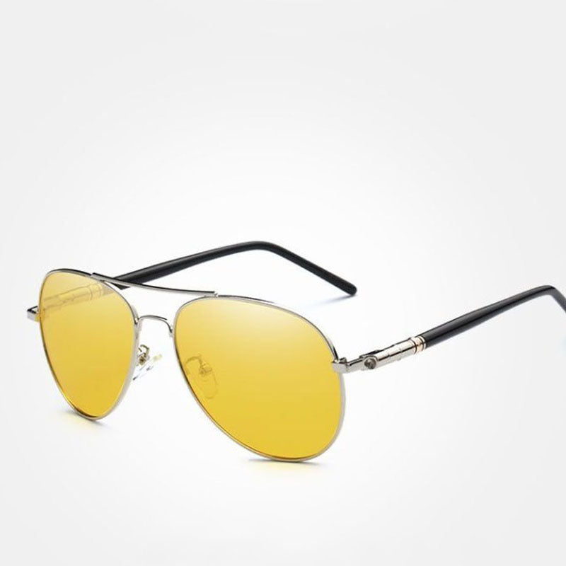 Men Polarized Driving Sunglasses Yellow Glasses For Goggles