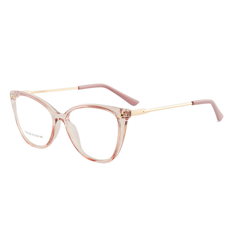 Optical Glasses Anti-blue Glasses Frame Tr Glasses Frame Cat Glasses