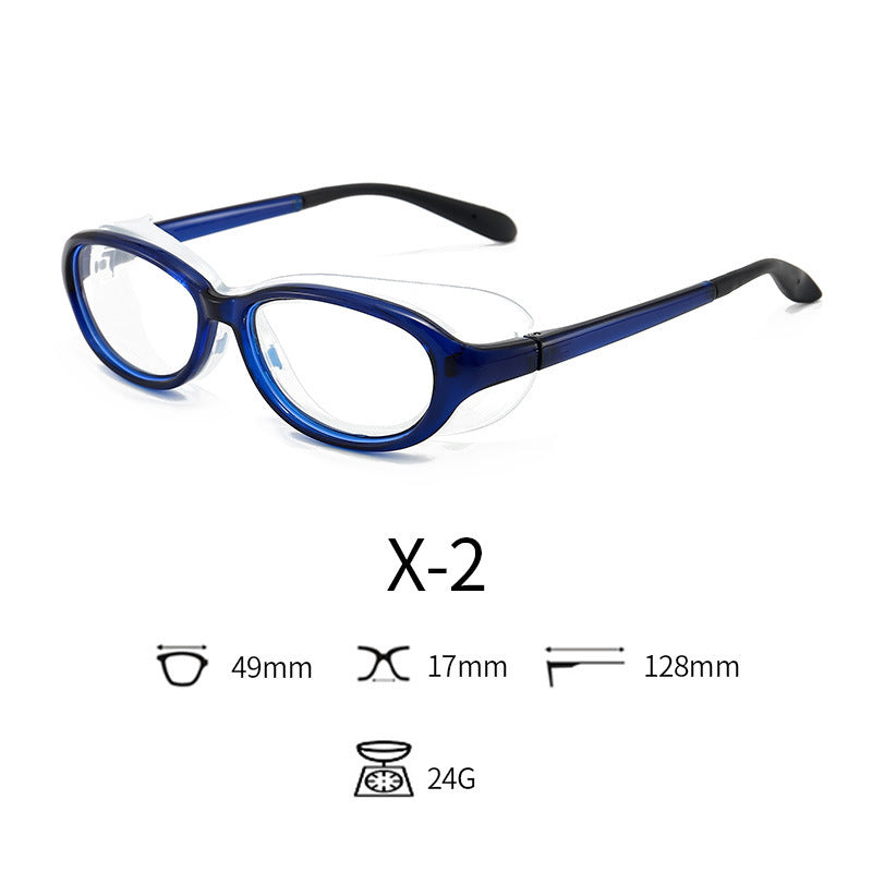 Anti-blue glasses, flat-light, dust-proof safety goggles
