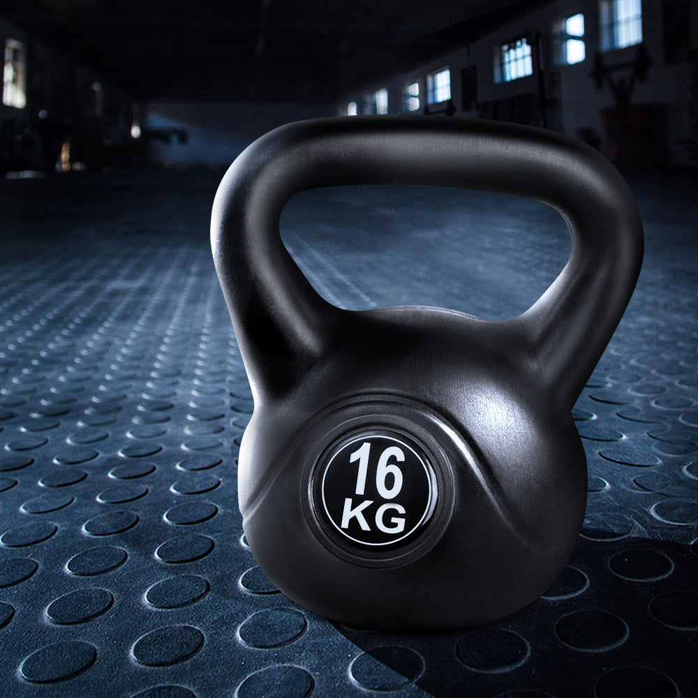 16KG Kettlebell Kettle Bell Weight Kit Fitness Exercise Strength Training-7