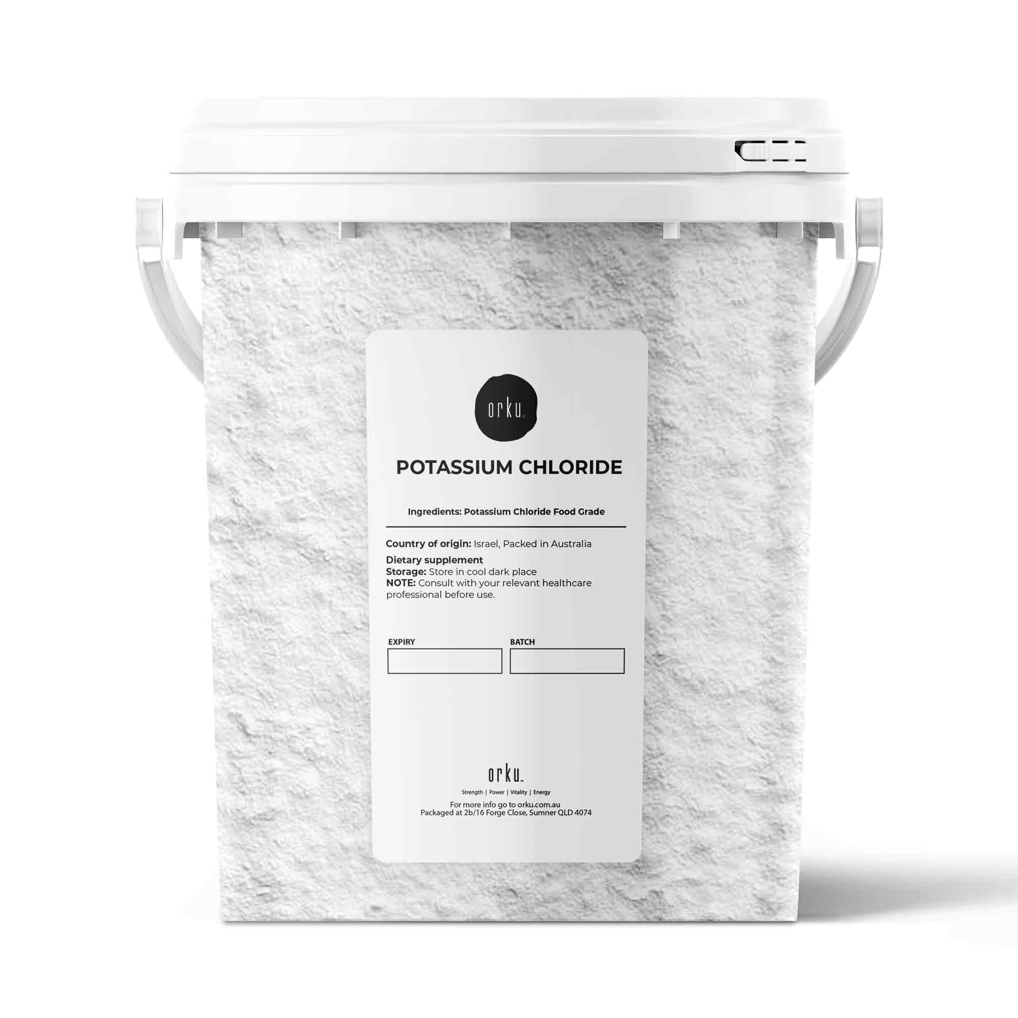 1.3Kg Potassium Chloride Powder Tub - Pure KCL E508 Food Grade Supplement-0