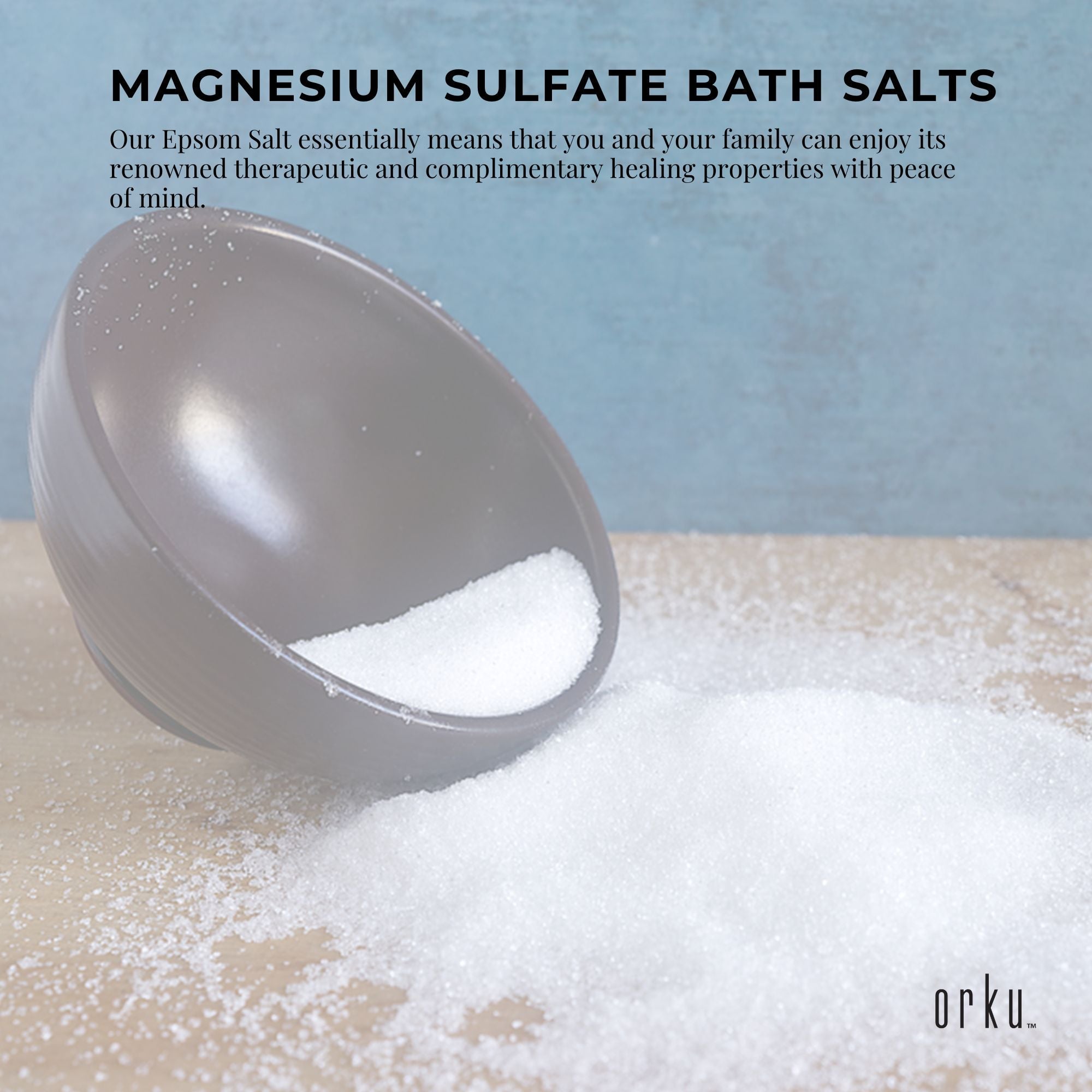 1kg USP Epsom Salt Pharmaceutical Grade - Magnesium Sulfate Body Bath Salts-7