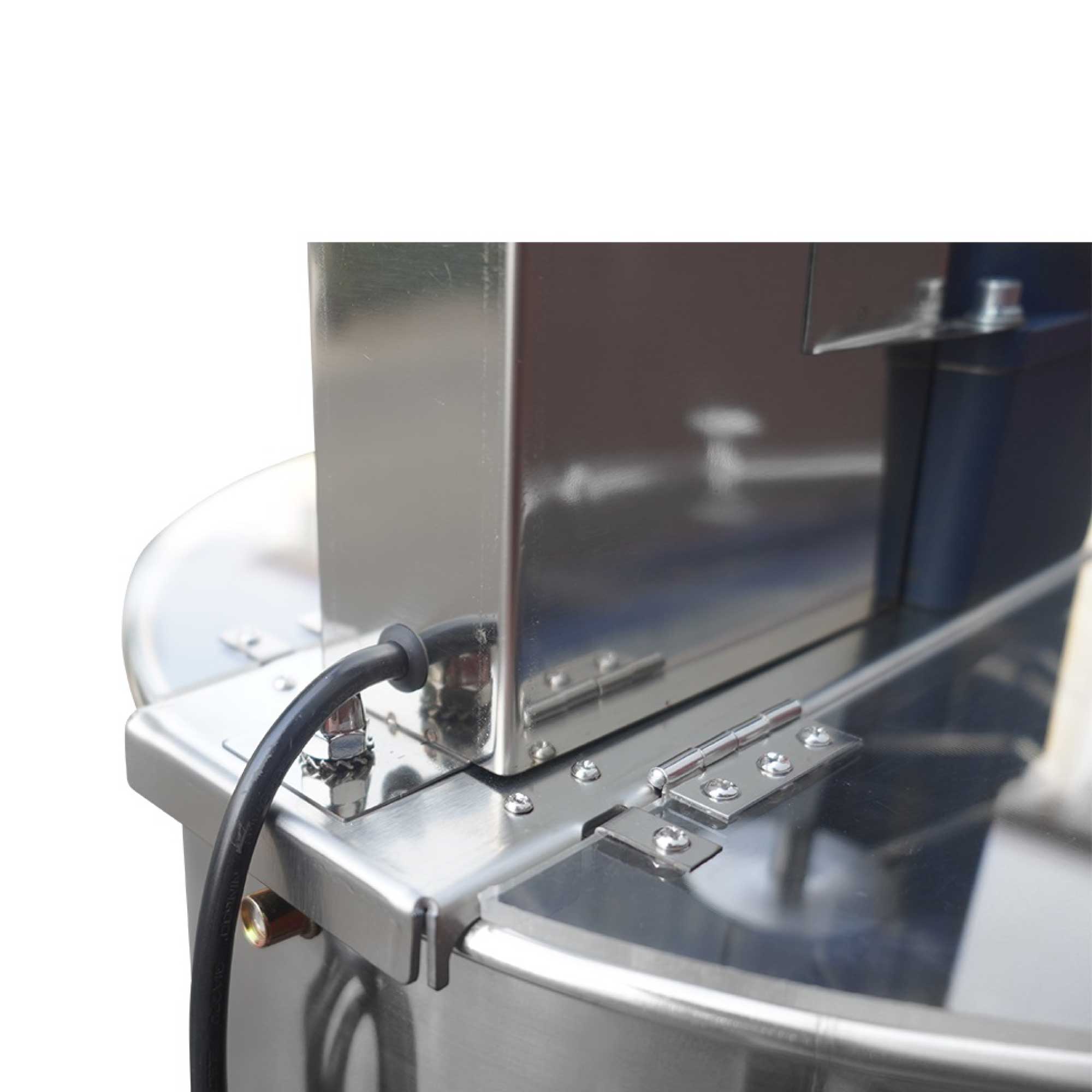 2 Frame Electrical Honey Extractor - Stainless Steel Bee Beekeeping Spinner-4