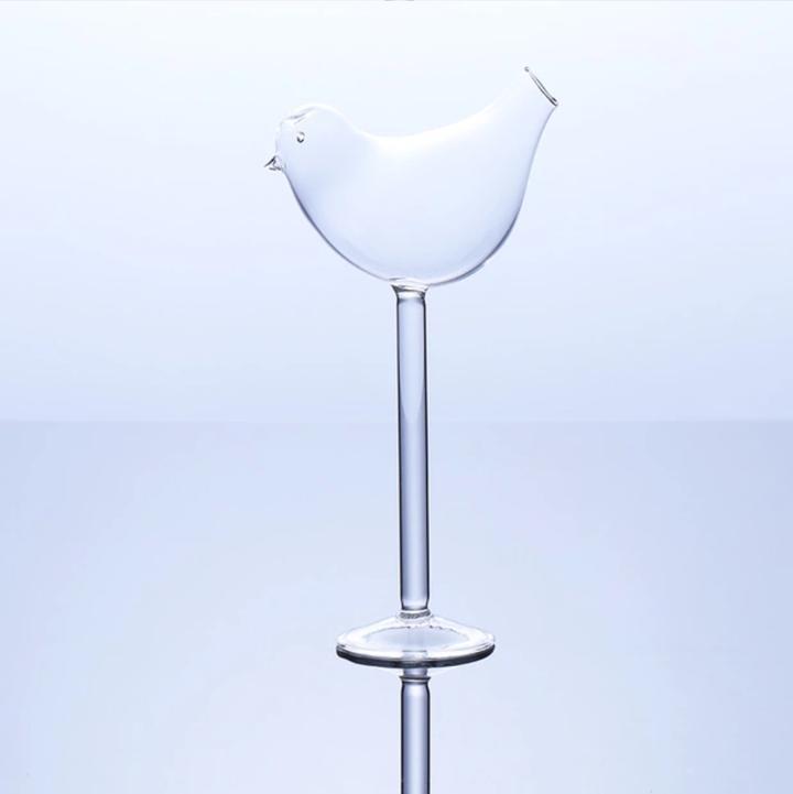 Bird Cocktail Glass