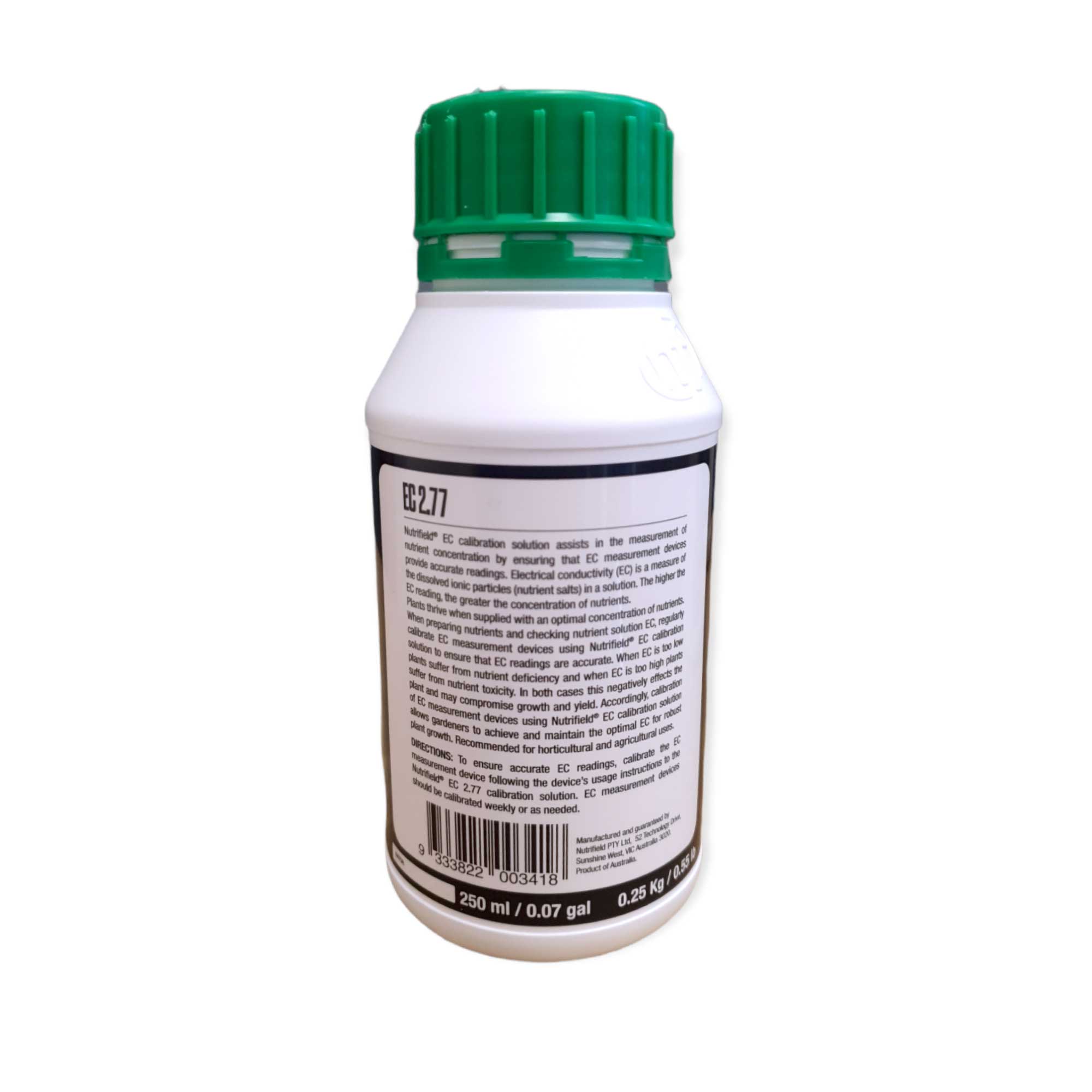 250ml Buffer Calibration Solution EC 2.77 - Hydroponics Plants pH Testing-1