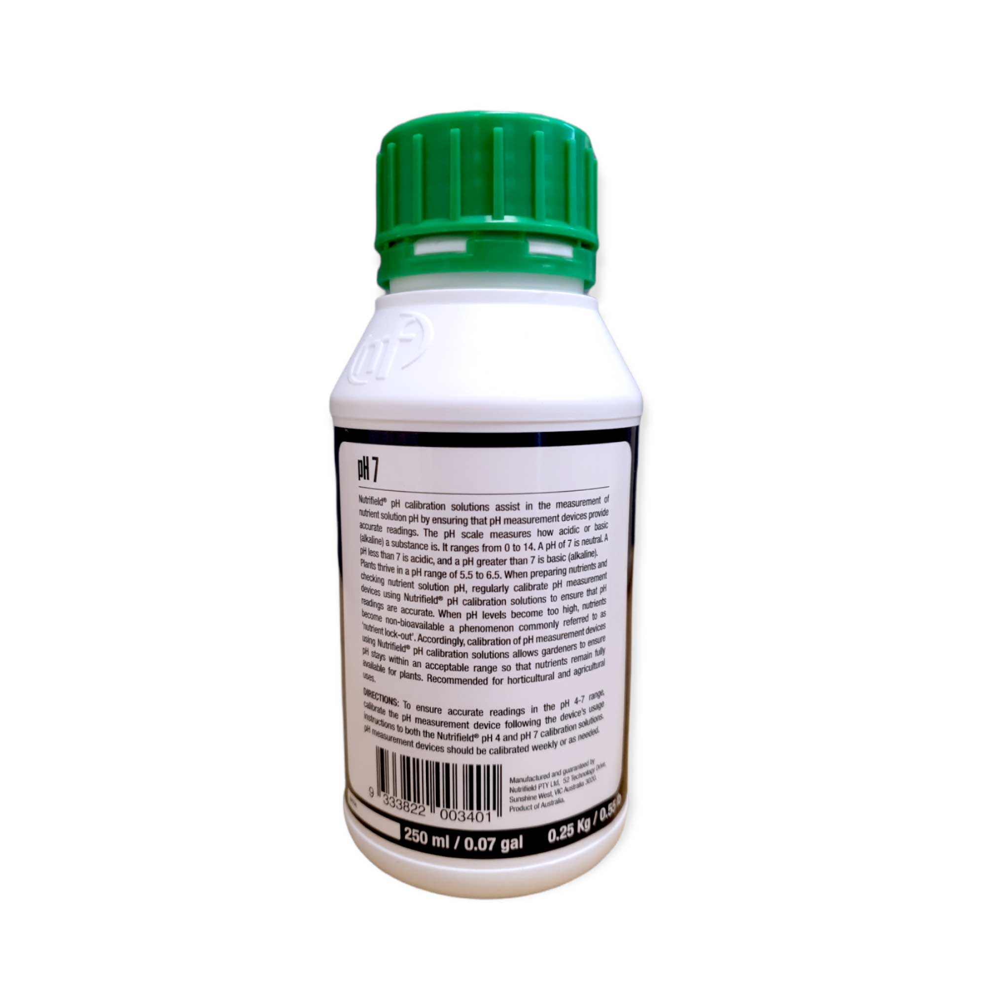 250ml Calibration Solution pH 7 - Soil Test Plant Garden Growing - Nutrifield-1