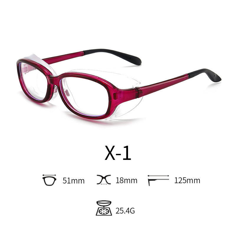 Anti-blue glasses, flat-light, dust-proof safety goggles