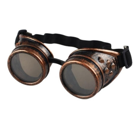 Welding Cyber Punk Vintage Sunglasses Retro Gothic Steampunk Goggles Glasses Men Sun Glasses Plastic Cosplay Eyewear