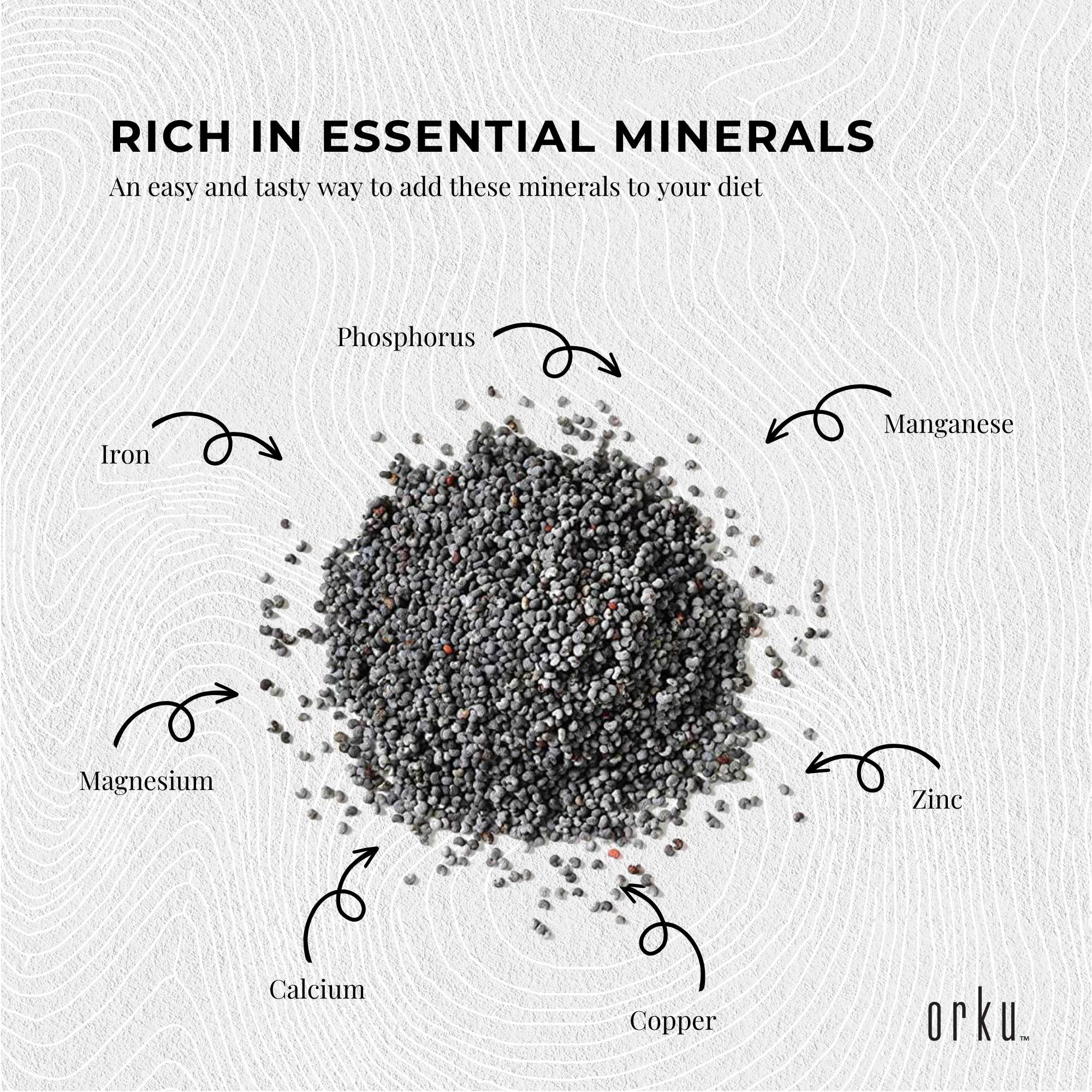 2Kg Poppy Seeds Pouch Blue Unwashed 100% Australian Food Baking Cooking Mineral-3