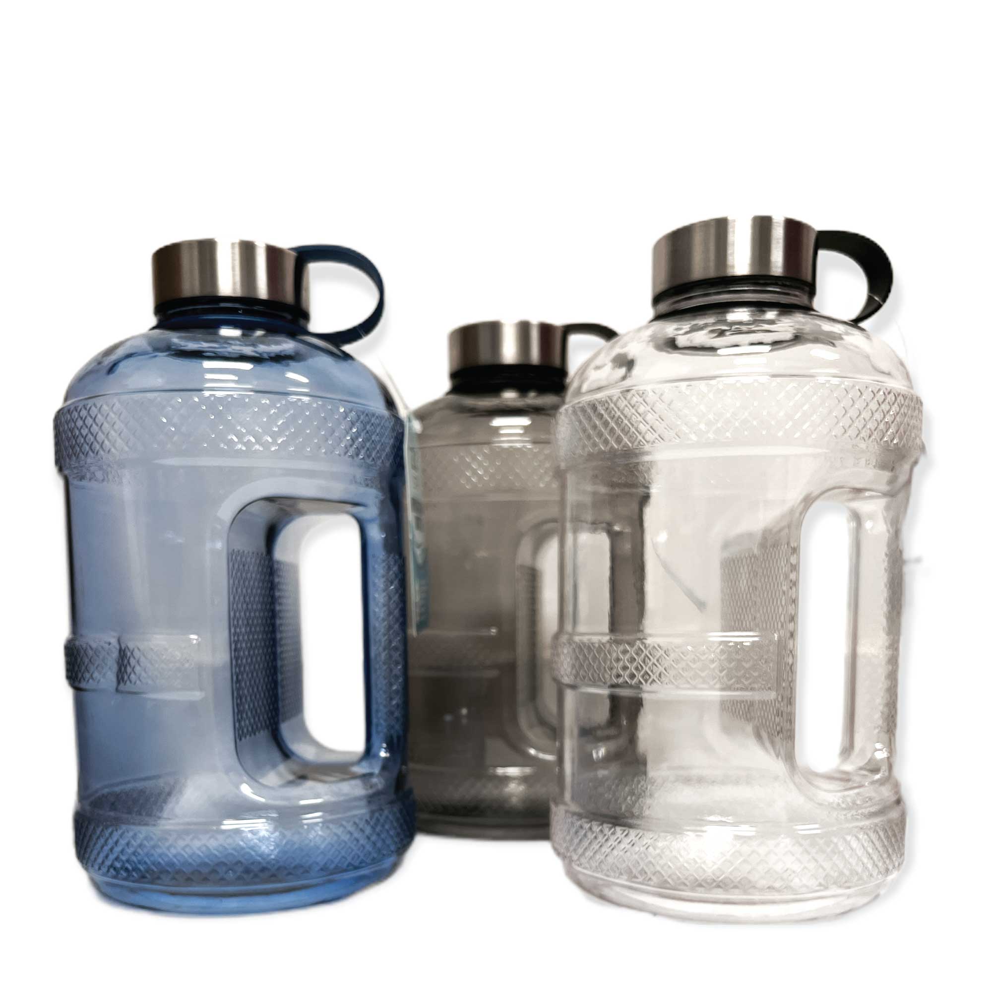 2.2L Large Water Drink Bottle Twist Lid - BPA Free Jug - Random Colour-0