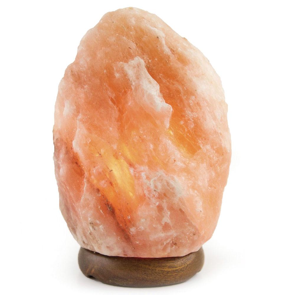 3-5 Kg Himalayan Pink Salt Lamp + 12V 12W Switch - Natural Rock Shape Crystal Light-0