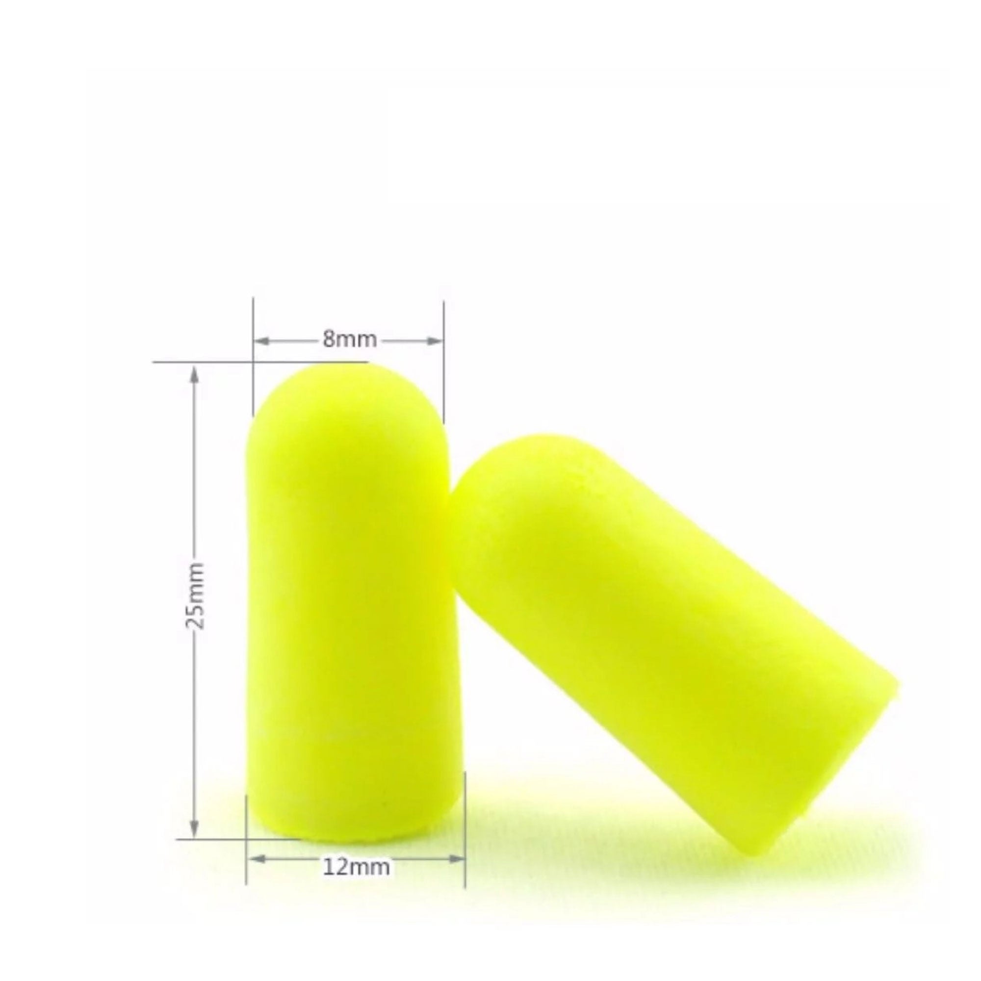 3M Foam Safety Neon Earplugs Workplace Noise Reduction Uncorded Disposable Plug-2