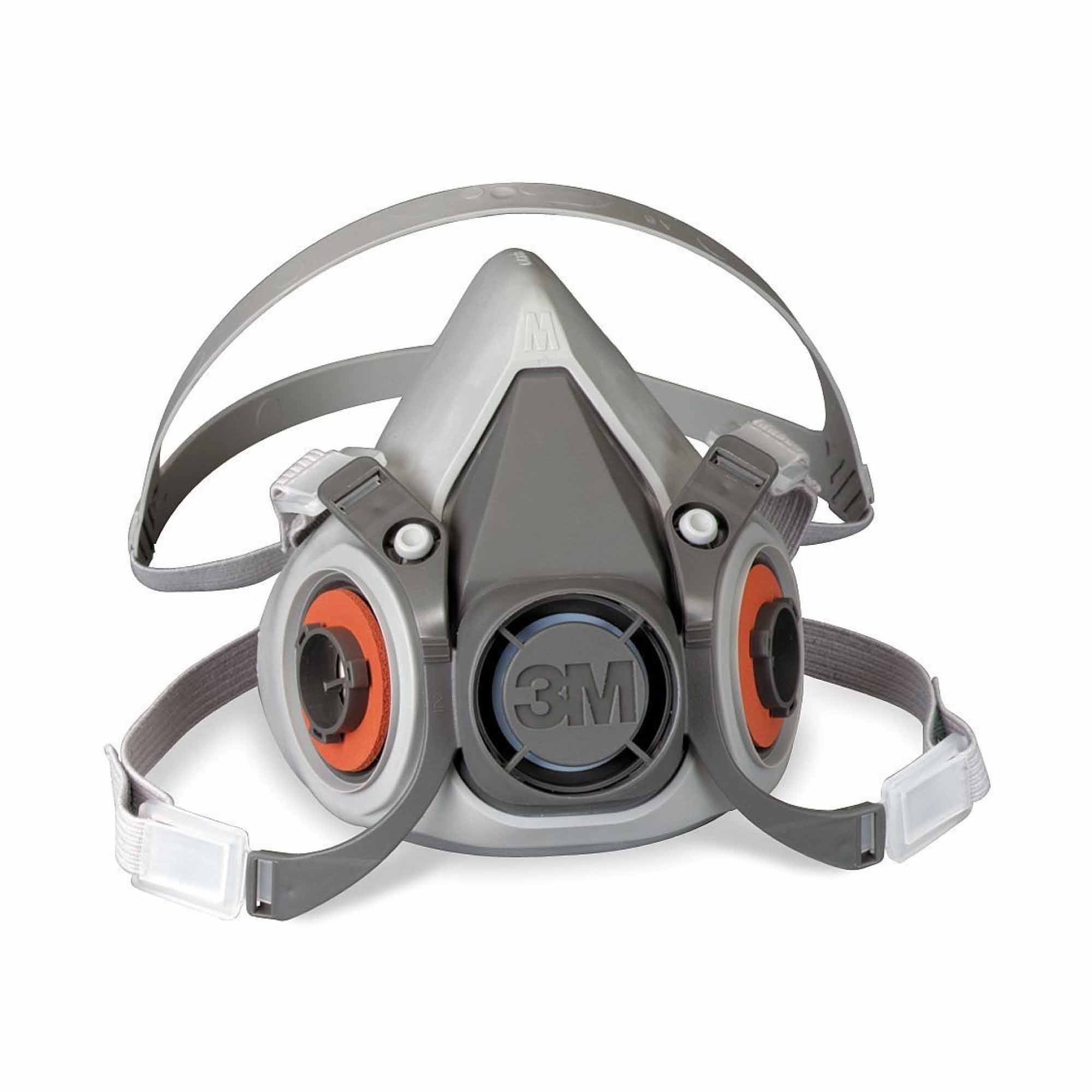 3M Welding Respirator Kit GP2 Filter Reusable Half Face Fume Mask Medium 6000-3
