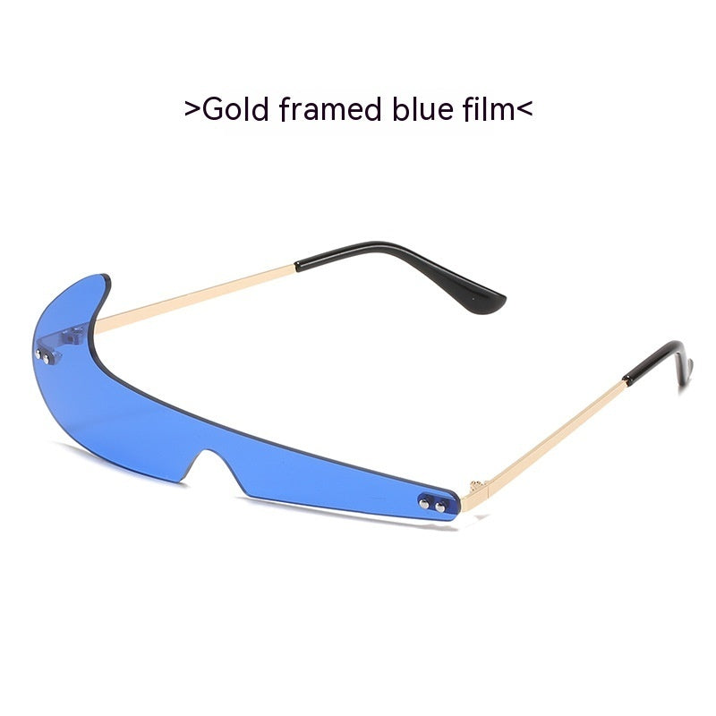 New Light-colored Sunglasses Glasses Lead The Trend