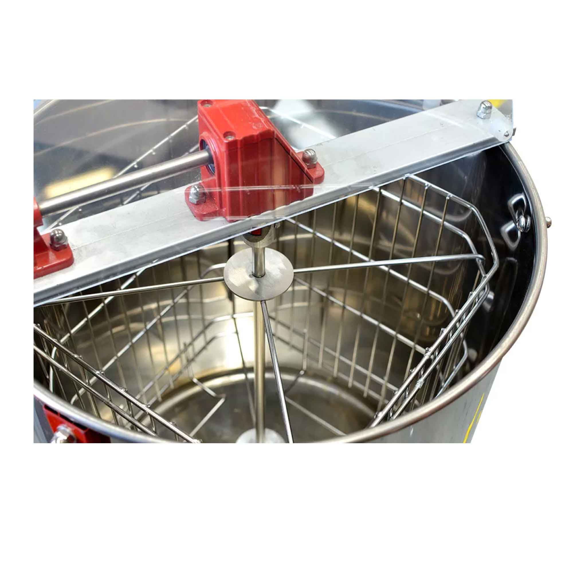 4 Frame Honey Extractor Stainless Four Manual Spinner Crank Honey Bee Beekeeping-3