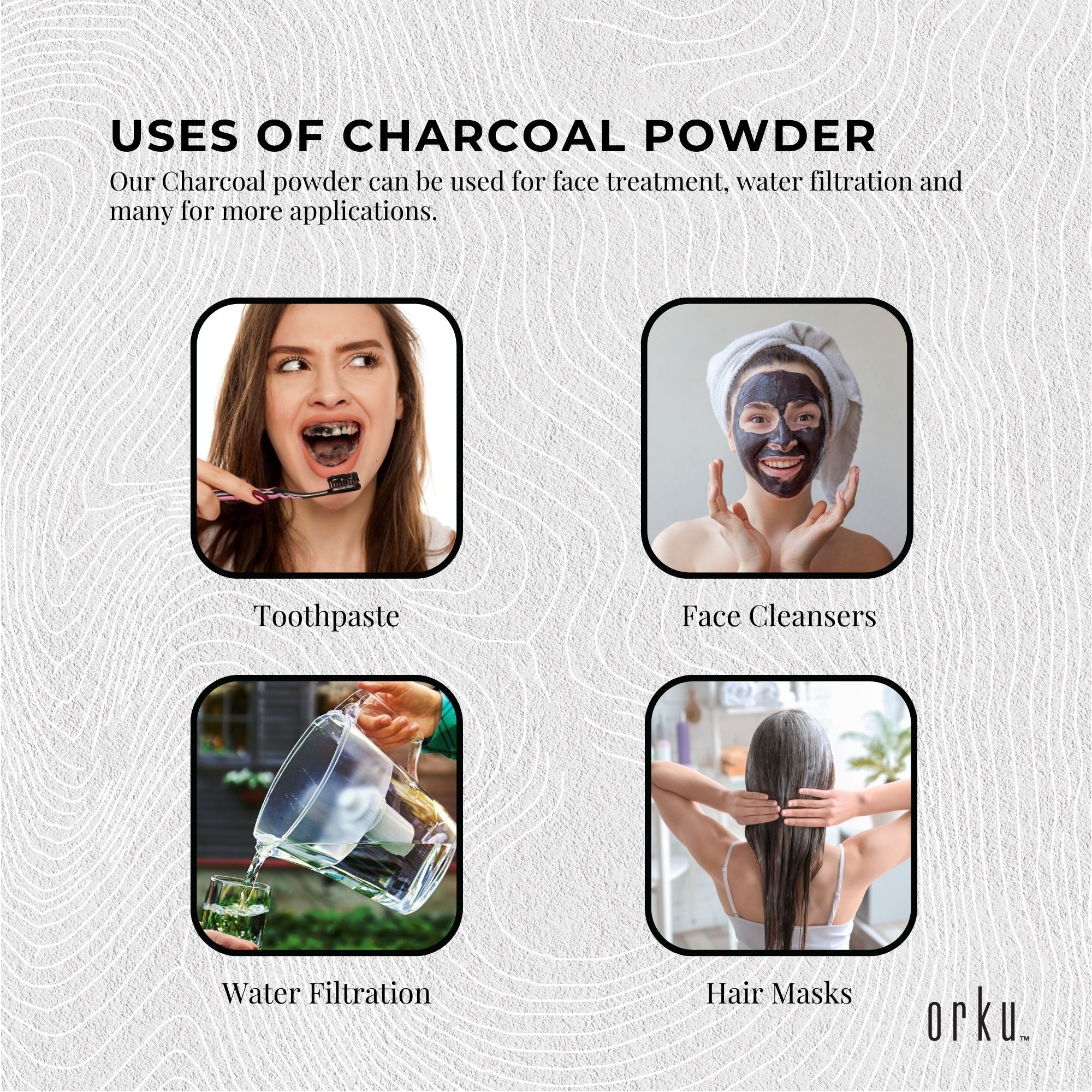 400g Activated Carbon Powder Coconut Charcoal - Teeth Whitening + Skin-6