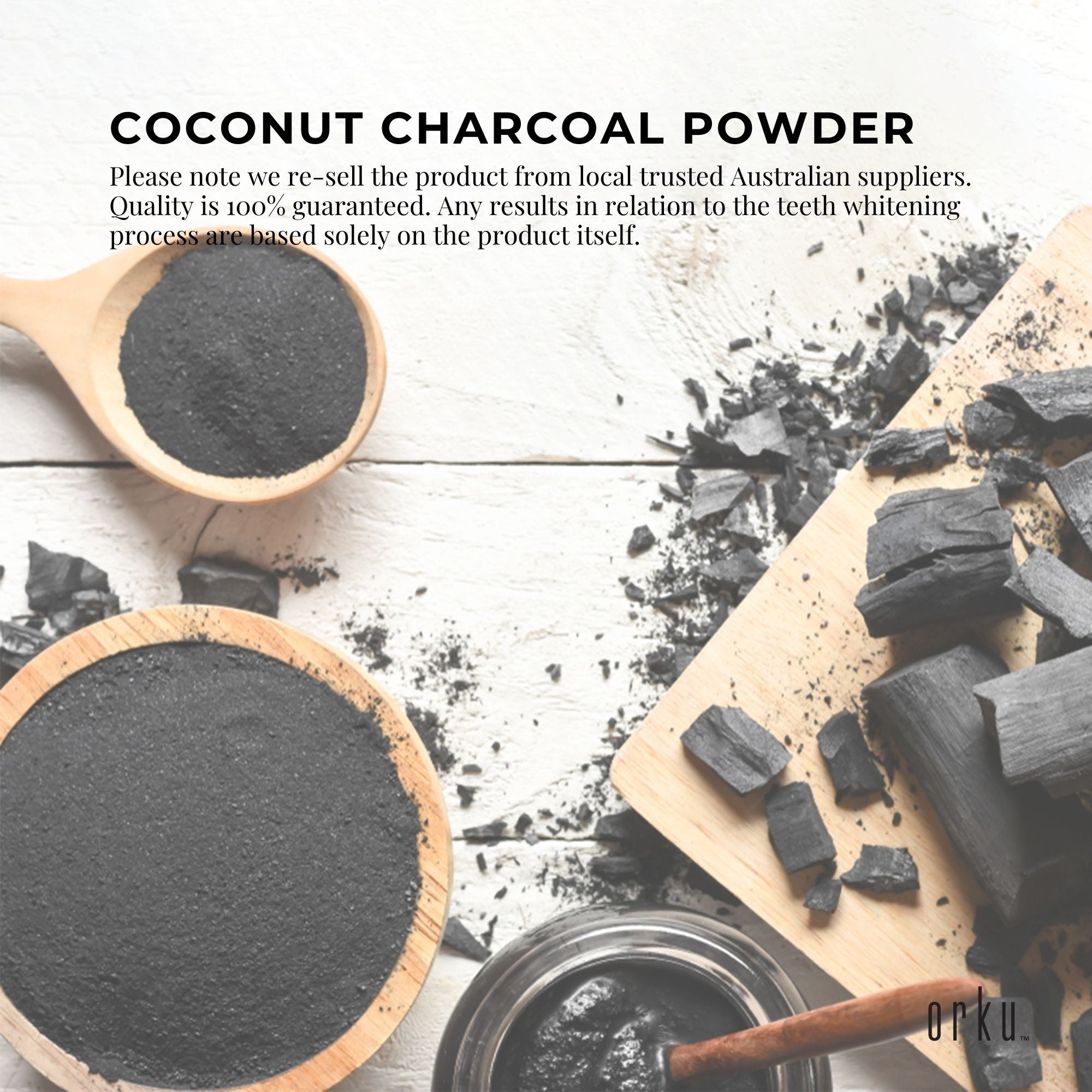 400g Activated Carbon Powder Coconut Charcoal - Teeth Whitening + Skin-7