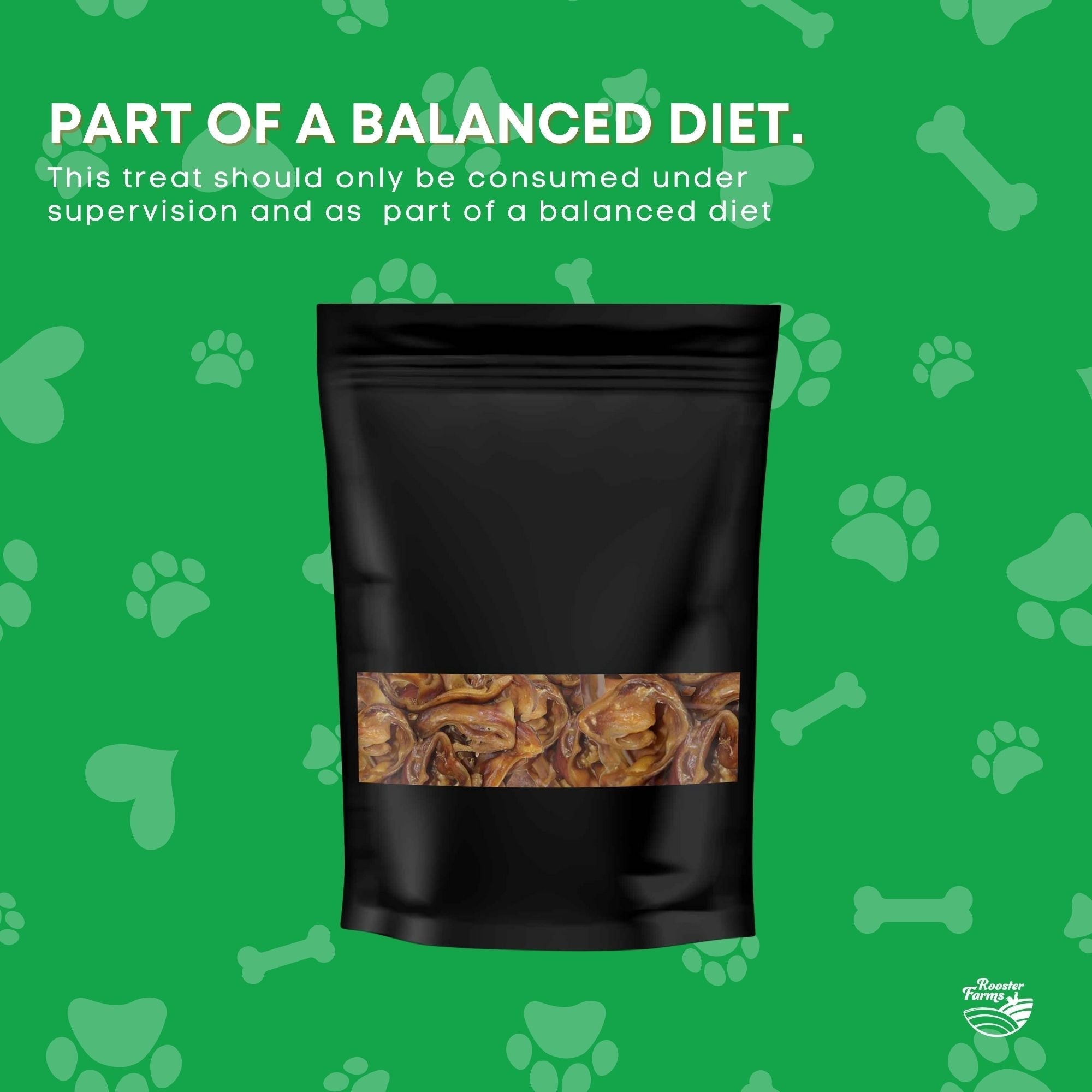 400g Dog Treat Pig Ear Strips - Dehydrated Australian Healthy Puppy Chew-7