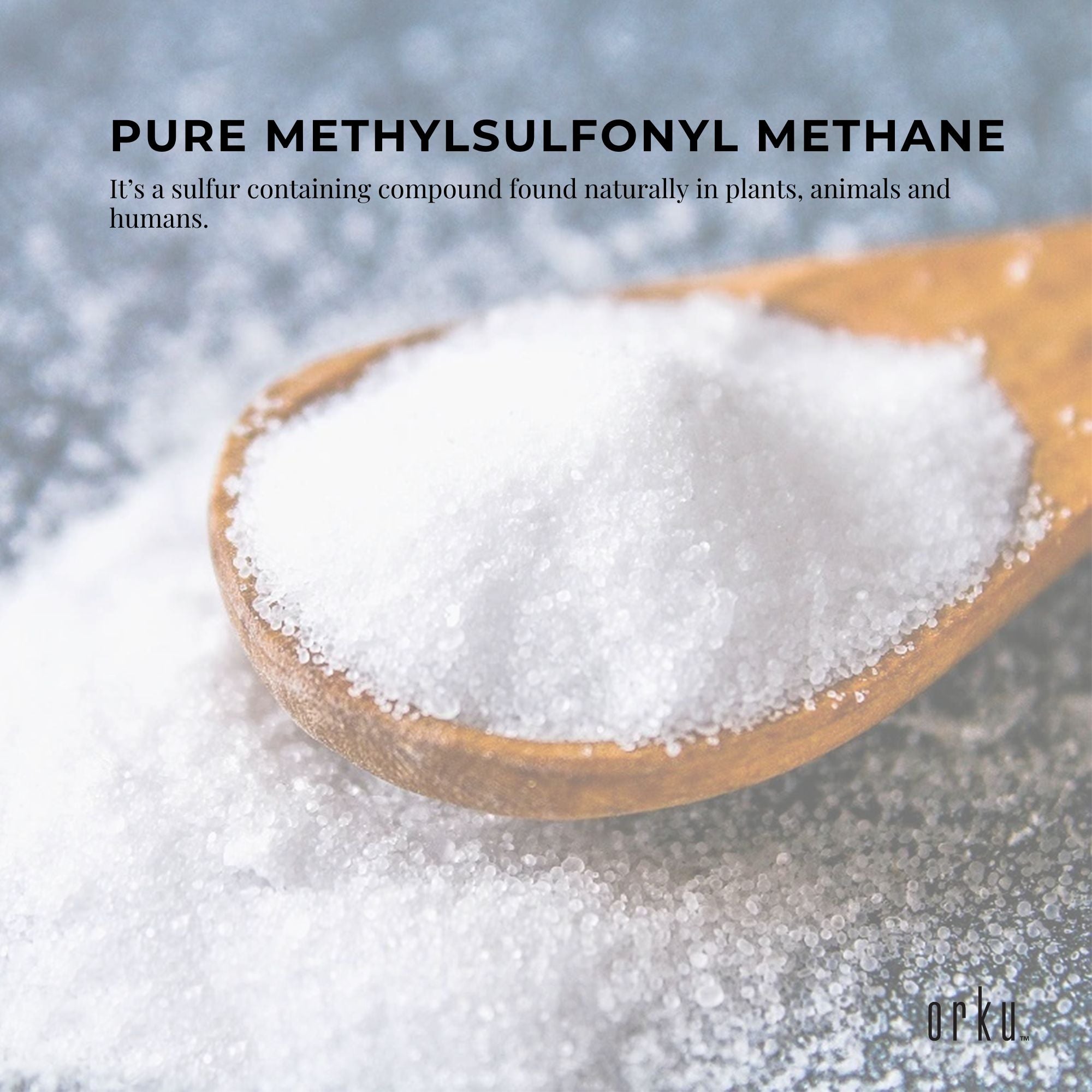 400g MSM Powder or Crystals Tub - 99% Pure Methylsulfonylmethane Dimethyl Sulfone-6