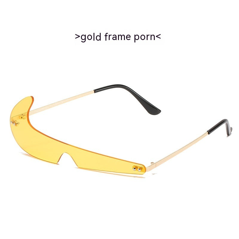 New Light-colored Sunglasses Glasses Lead The Trend