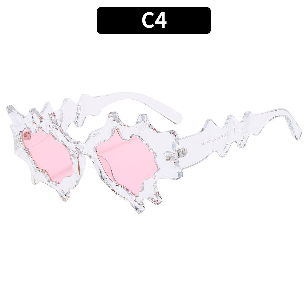 Personalized Special-shaped Mask Sunglasses Exaggerated Sunglasses Sun Glasses