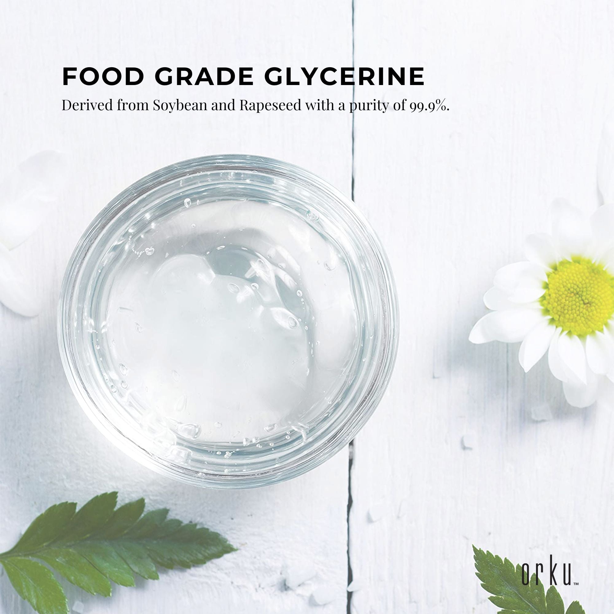 500mL Glycerine Refined USP 99.9% Glycerol Pharmaceutical Vegetable Soybean Rapeseed-6