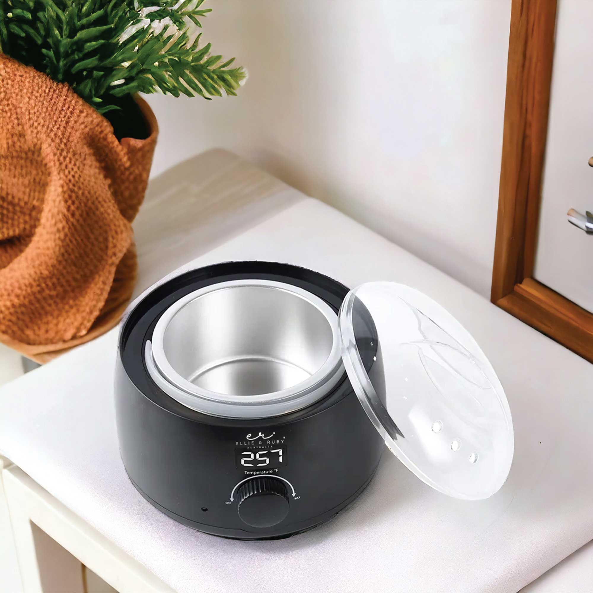 500ml Electric Wax Warmer Digital Black - Hair Removal Depilatory Heater-1