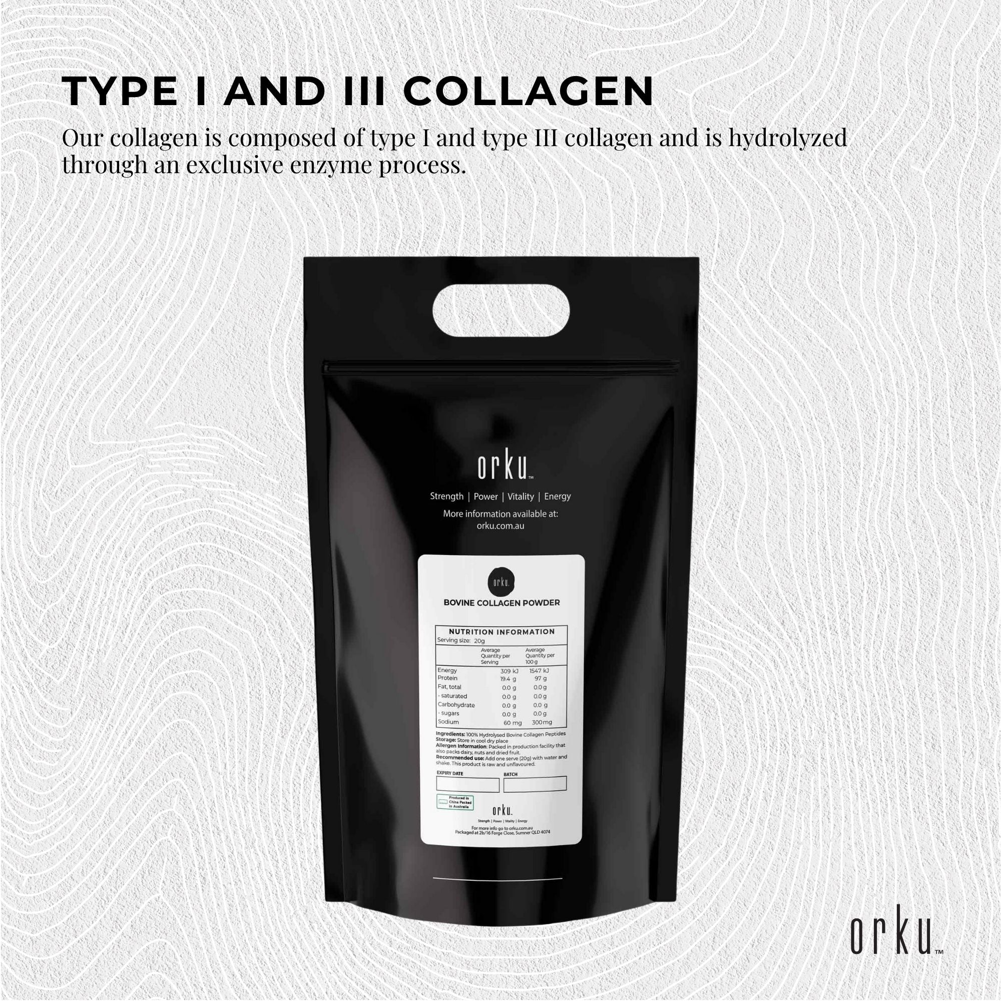 5Kg Collagen Powder - Bovine Hydrolysate Protein Peptide Supplement Unflavoured-3