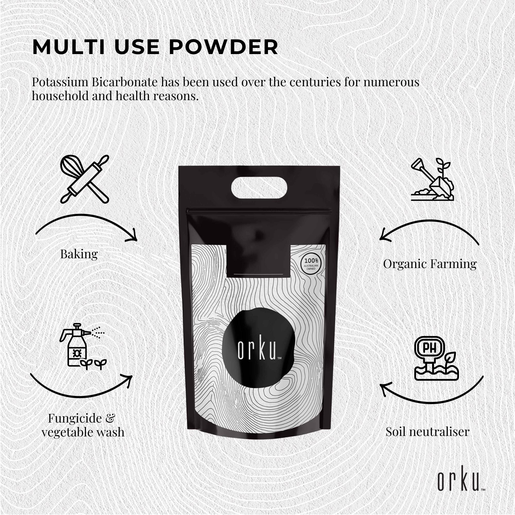 5Kg Organic Potassium Bicarbonate Powder - Food Grade Pure FCC Brewing Baking-4