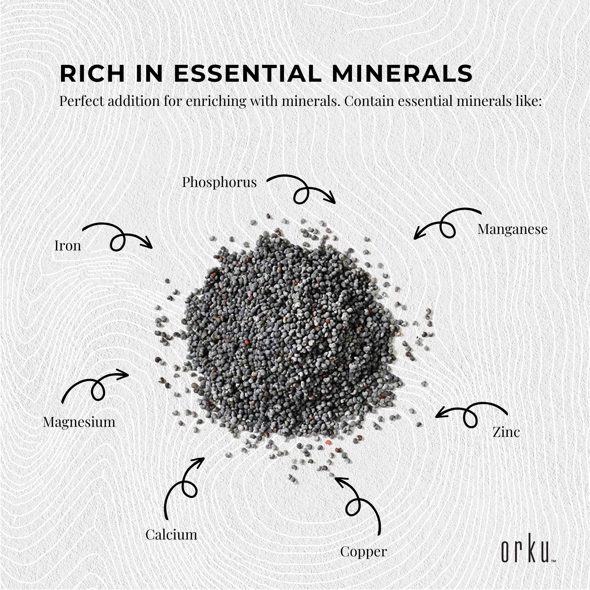 5Kg Poppy Seeds Pouch Blue Unwashed 100% Australian Food Baking Cooking Mineral-3