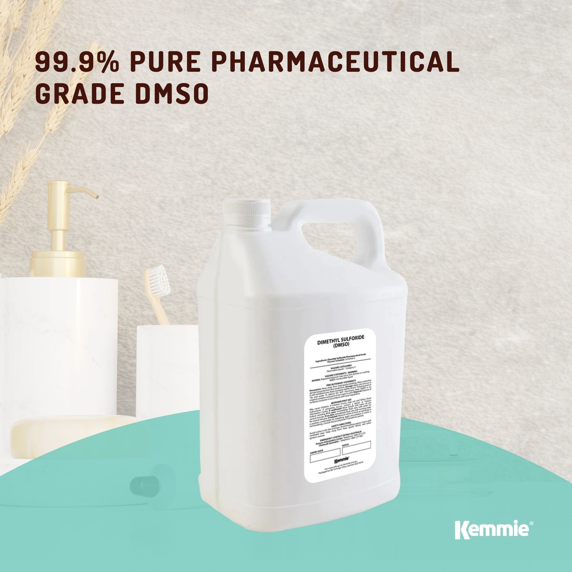 5L DMSO Liquid Dimethyl Sulfoxide 99.9% Pure Pharmaceutical Grade Solvent Bulk-1