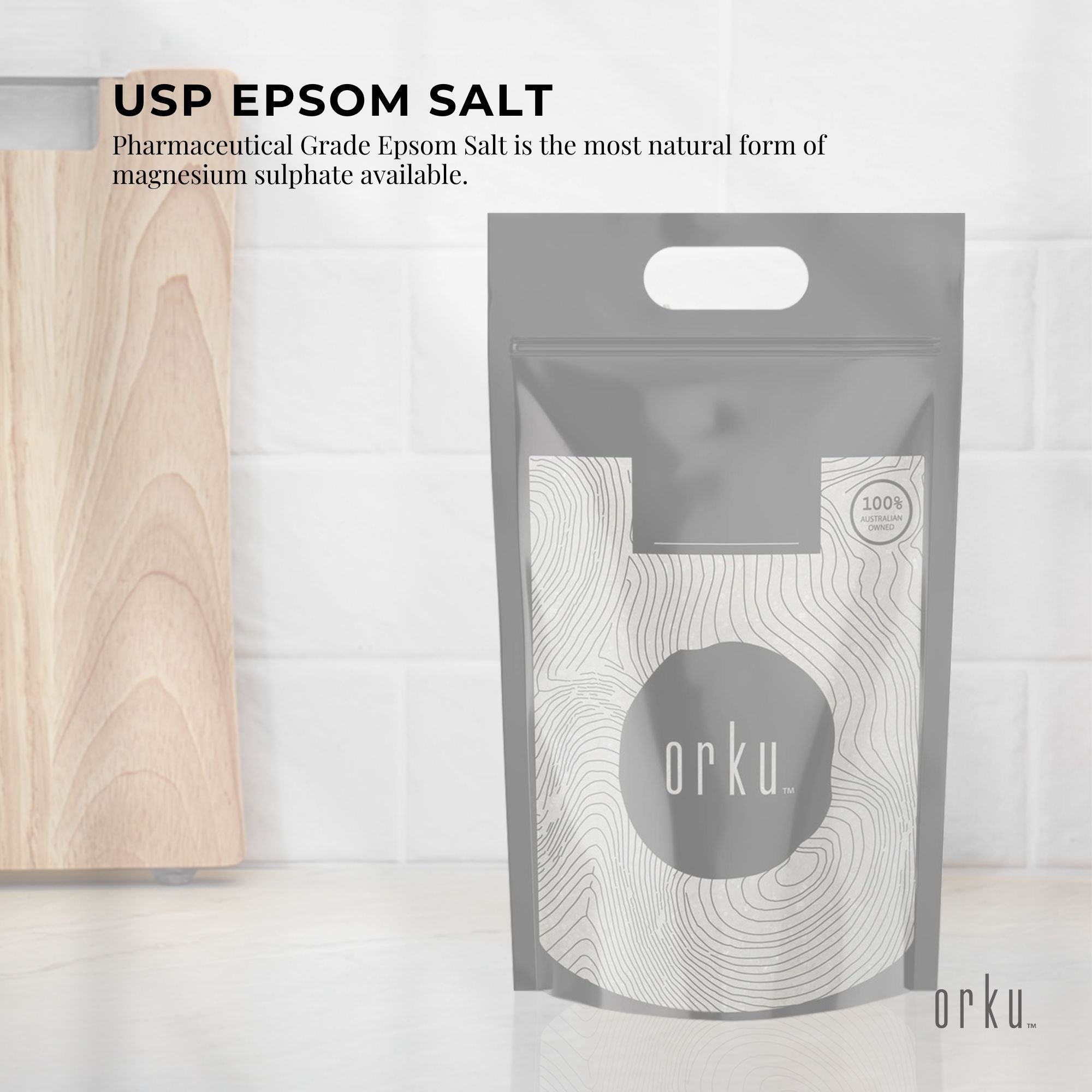 5kg USP Epsom Salt Pharmaceutical Grade - Magnesium Sulfate Body Bath Salts-3