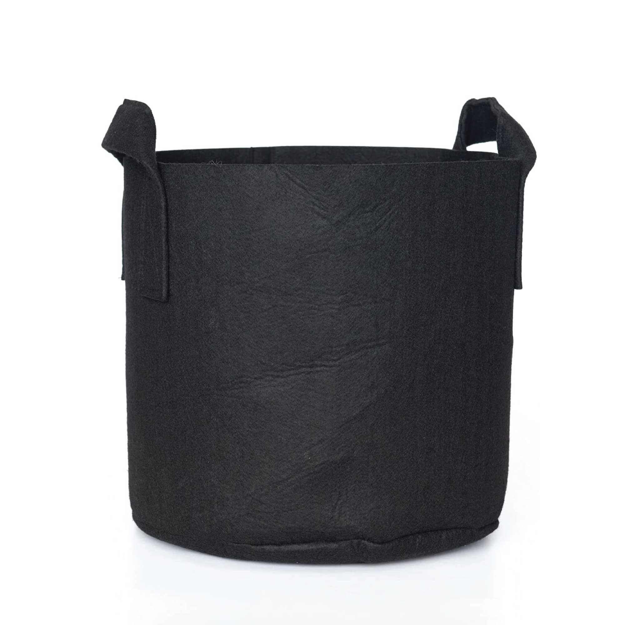 6 Pck 10 Gallon Fabric Flower Pots 38L Garden Planter Bags Black Felt Root Pouch-6