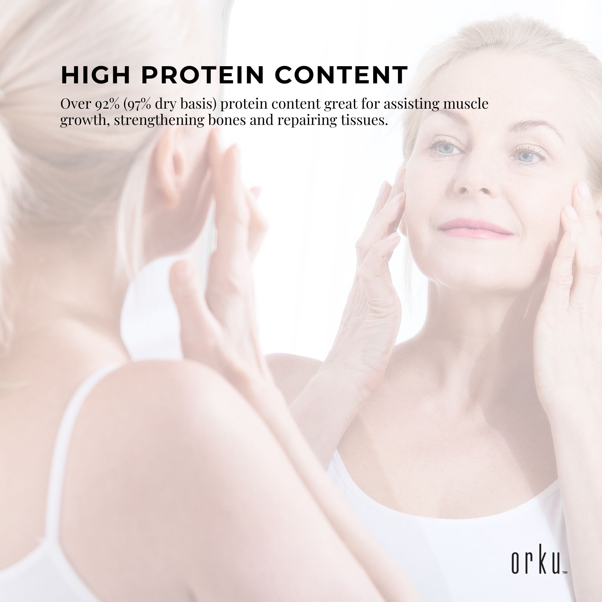 600g Collagen Powder Bucket - Bovine Protein Peptide Supplement Unflavoured-5