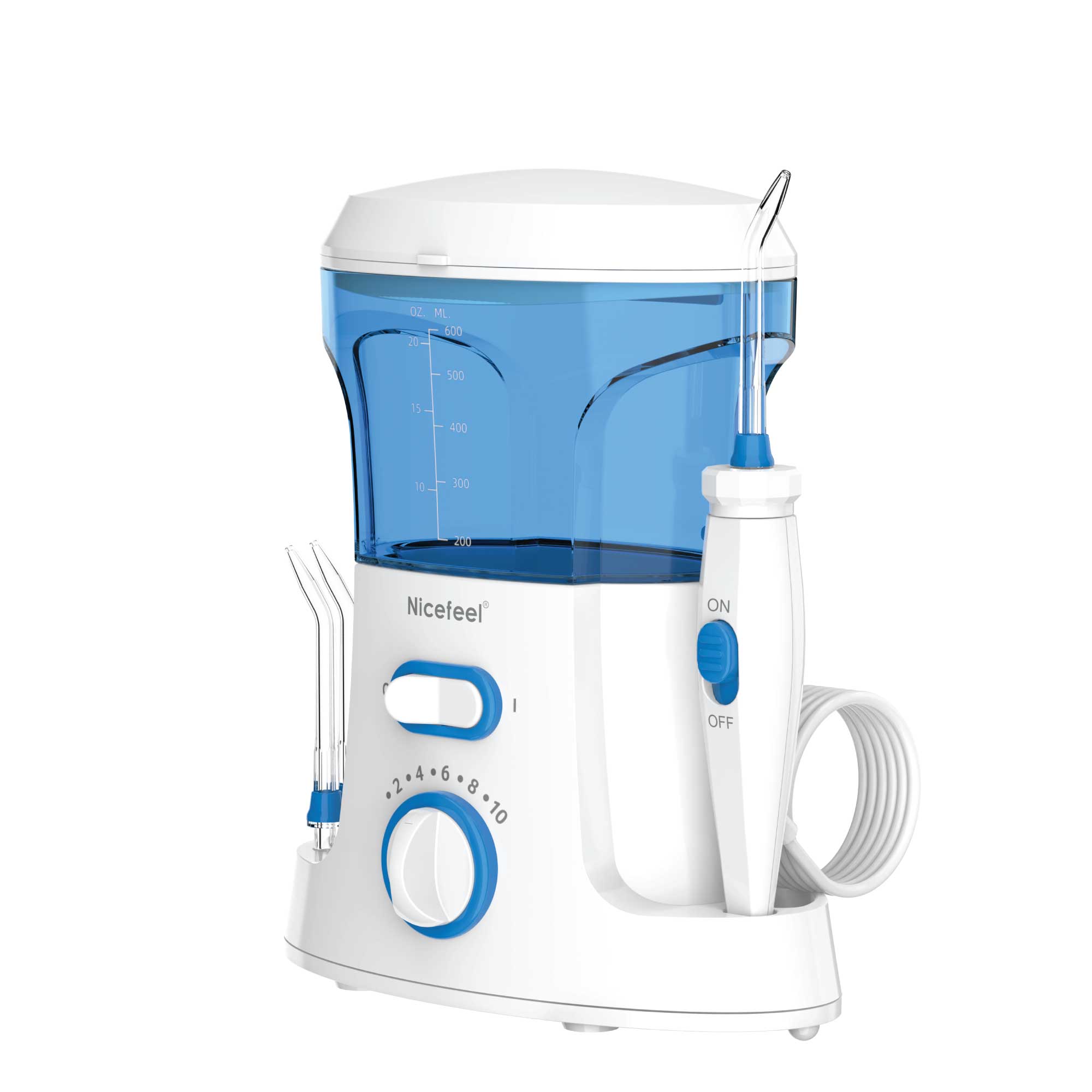 600ml Dental Water Flossing Teeth Flosser - Electric Oral Tooth Irrigator Cleaner-12