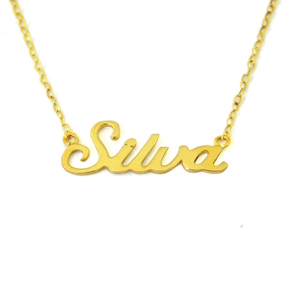 Stainless Steel Letter Pendant Clavicle Chain Exquisite Bracelet Chain Holiday Gift
